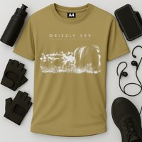 Queen Of The Tetons Grizzly 399 National Park Preserve Cooling Performance Crew T-Shirt