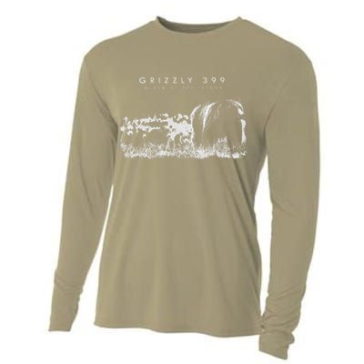 Queen Of The Tetons Grizzly 399 National Park Preserve Cooling Performance Long Sleeve Crew