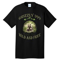 Queen Of The Teton Grizzly 399 Bear Wildlife Forest Preserve Tall T-Shirt