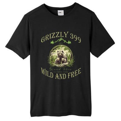 Queen Of The Teton Grizzly 399 Bear Wildlife Forest Preserve Tall Fusion ChromaSoft Performance T-Shirt