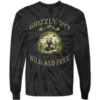 Queen Of The Teton Grizzly 399 Bear Wildlife Forest Preserve Tie-Dye Long Sleeve Shirt