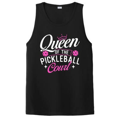 Queen Of The Pickleball Court Gift Ideas For Pickleball Fans Girl PosiCharge Competitor Tank