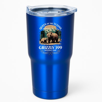 Queen Of The Tetons Grizzly 399 National Park Bear Tumbler