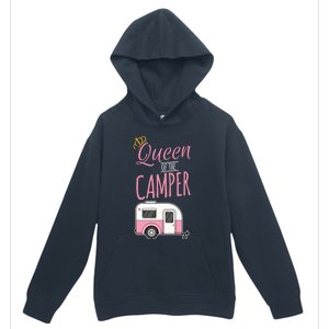 Queen Of The Camper Camping Mom Camp Outdoors Lover Funny Gift Urban Pullover Hoodie