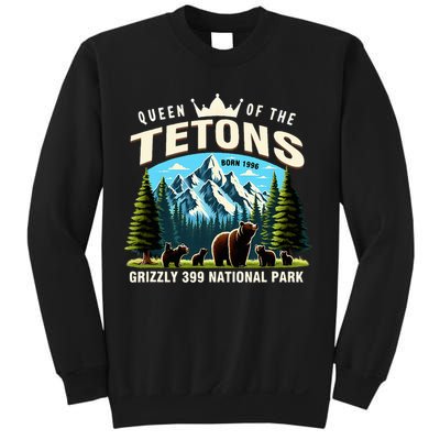 Queen Of The Tetons Grizzly 399 National Park Bear Lover Sweatshirt