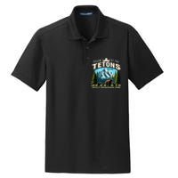 Queen Of The Tetons Grizzly 399 National Park Bear Lover Dry Zone Grid Polo