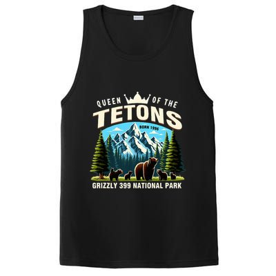 Queen Of The Tetons Grizzly 399 National Park Bear Lover PosiCharge Competitor Tank
