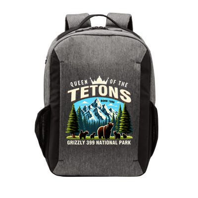 Queen Of The Tetons Grizzly 399 National Park Bear Lover Vector Backpack