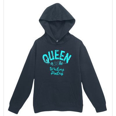 Queen Of Writing Poetry Funny Gift Urban Pullover Hoodie