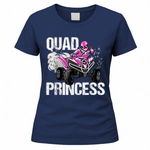 Quad Princess ATV 4 Wheeler Quad Offroad Mud MX Girls Women's T-Shirt