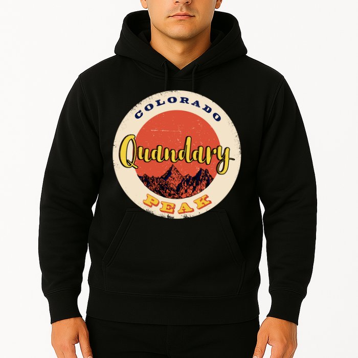 Quandary Peak Colorado Hoodie