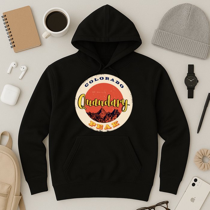 Quandary Peak Colorado Hoodie