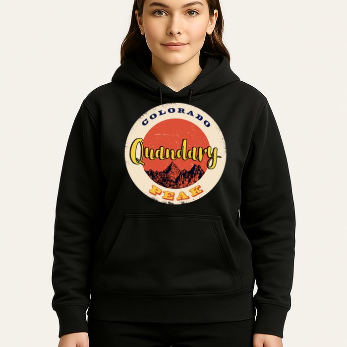 Quandary Peak Colorado Hoodie