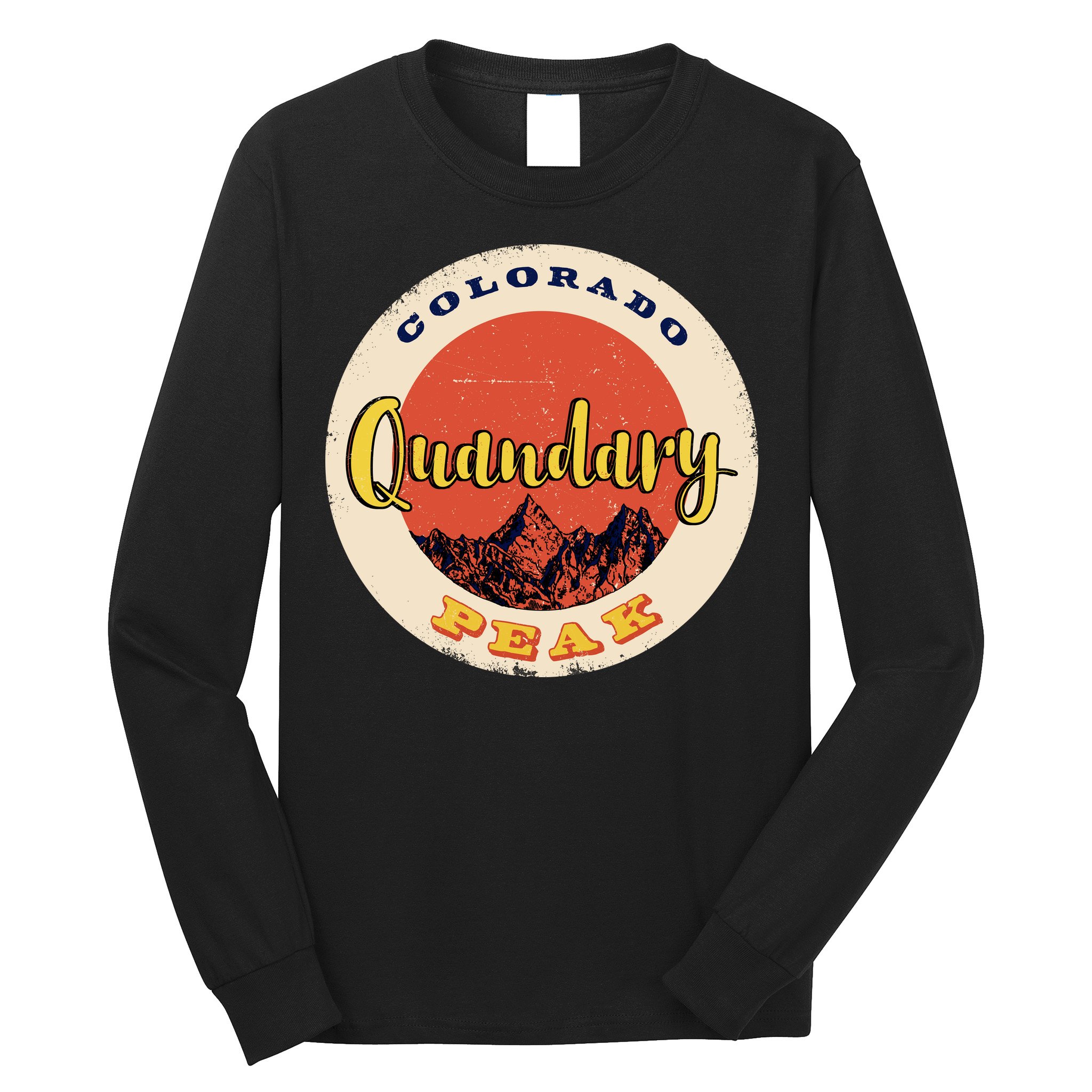 Quandary Peak Colorado Long Sleeve Shirt