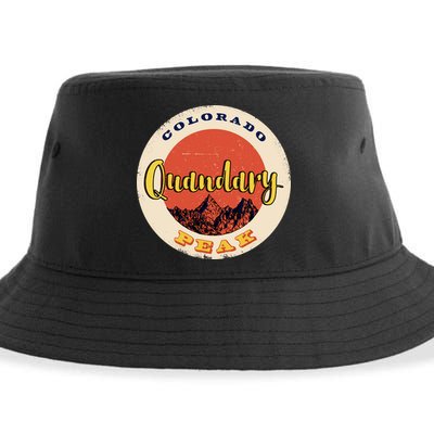 Quandary Peak Colorado Sustainable Bucket Hat