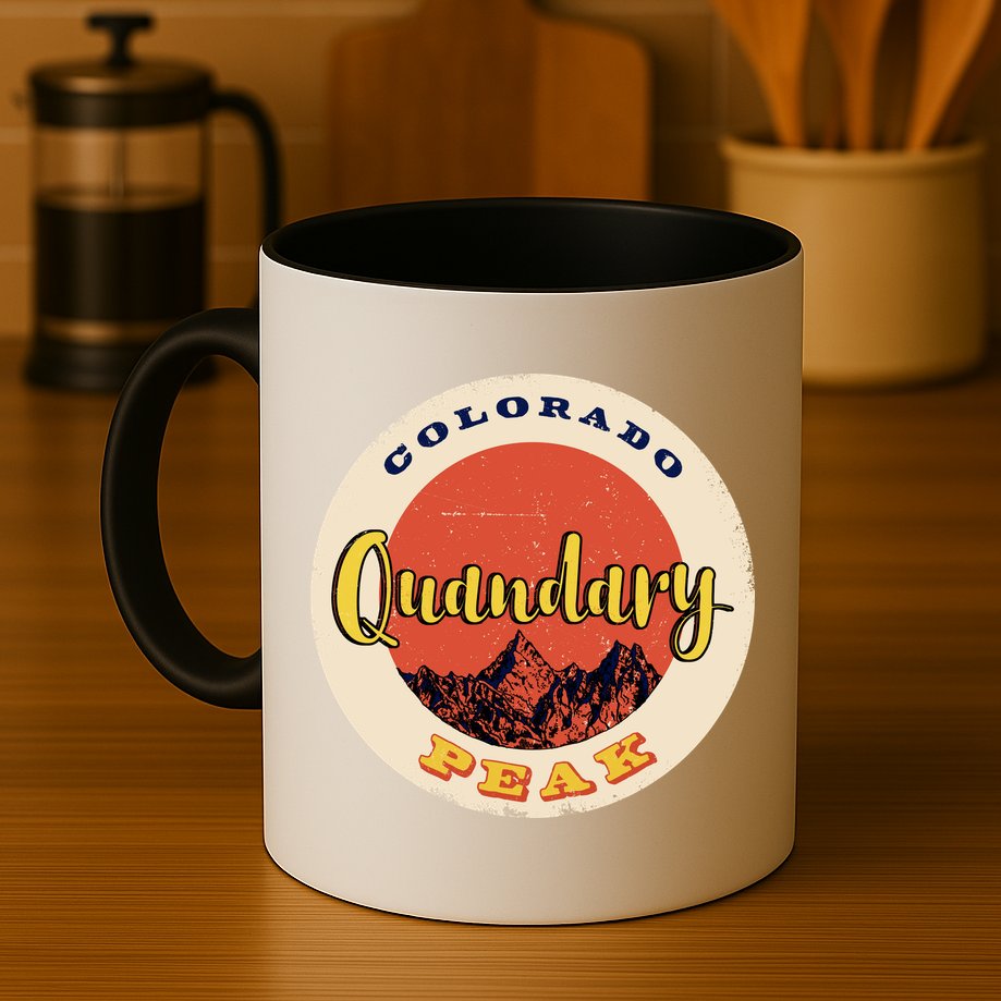 Quandary Peak Colorado Mug
