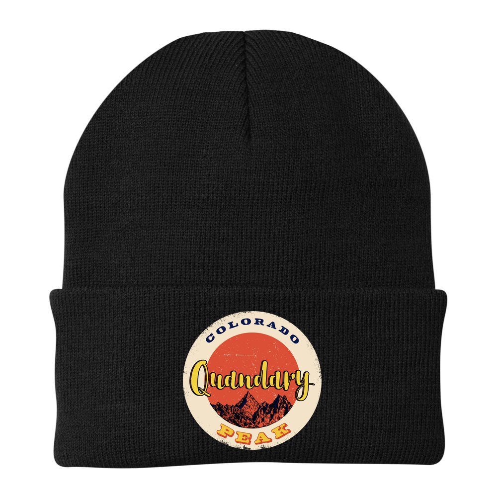 Quandary Peak Colorado Beanie