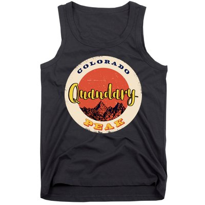 Quandary Peak Colorado Tank Top