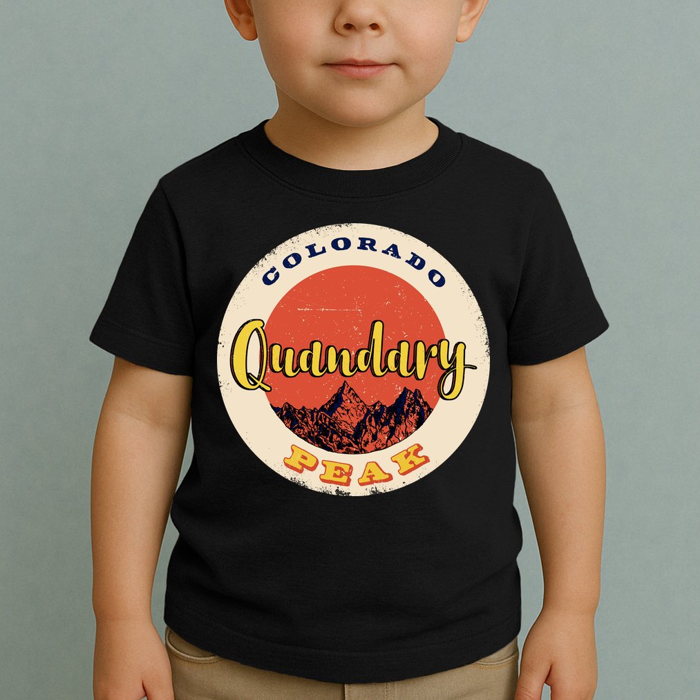 Quandary Peak Colorado Toddler T-Shirt