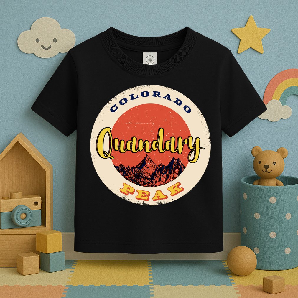 Quandary Peak Colorado Toddler T-Shirt