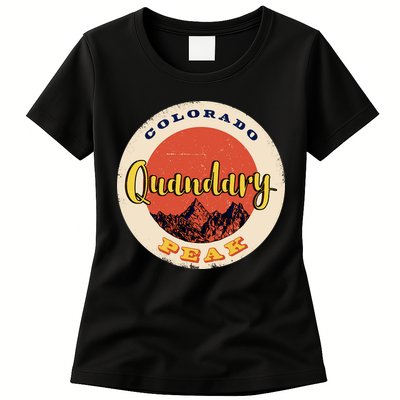 Quandary Peak Colorado Womens T-Shirt