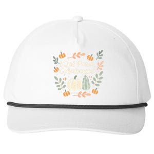 Que Pasa Calabaza Halloween Spanish Teacher Snapback Five-Panel Rope Hat