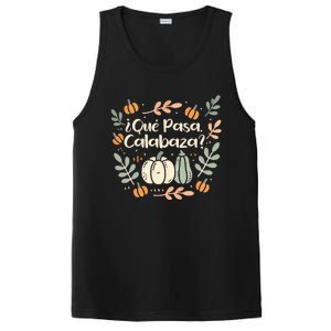 Que Pasa Calabaza Halloween Spanish Teacher PosiCharge Competitor Tank