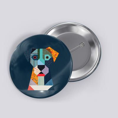 Quilt Pattern Dog For Quilting Lover Quilter Sewing Button