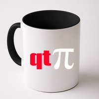 Qt Pi Funny Pi Math Nerdy Geek Humor Pi Day Cool Humor Great Gift Mug