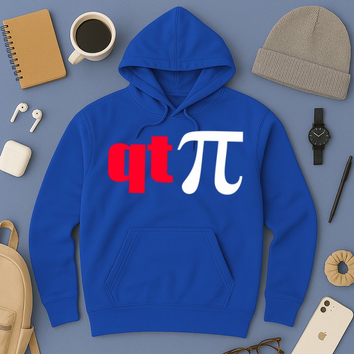 Qt Pi Funny Pi Math Nerdy Geek Humor Pi Day Cool Humor Great Gift Hoodie