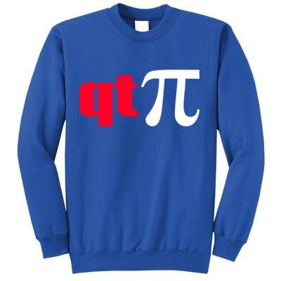 Qt Pi Funny Pi Math Nerdy Geek Humor Pi Day Cool Humor Great Gift Sweatshirt
