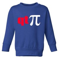 Qt Pi Funny Pi Math Nerdy Geek Humor Pi Day Cool Humor Great Gift Toddler Sweatshirt