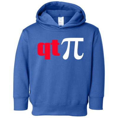 Qt Pi Funny Pi Math Nerdy Geek Humor Pi Day Cool Humor Great Gift Toddler Hoodie