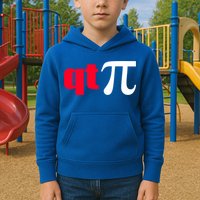 Qt Pi Funny Pi Math Nerdy Geek Humor Pi Day Cool Humor Great Gift Kids Hoodie