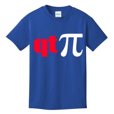 Qt Pi Funny Pi Math Nerdy Geek Humor Pi Day Cool Humor Great Gift Kids T-Shirt