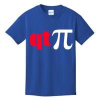 Qt Pi Funny Pi Math Nerdy Geek Humor Pi Day Cool Humor Great Gift Kids T-Shirt