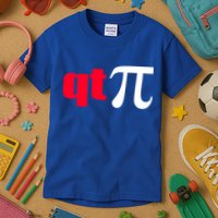 Qt Pi Funny Pi Math Nerdy Geek Humor Pi Day Cool Humor Great Gift Kids T-Shirt