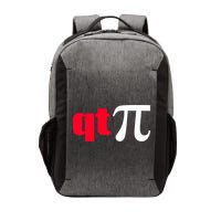 Qt Pi Funny Pi Math Nerdy Geek Humor Pi Day Cool Humor Great Gift Vector Backpack