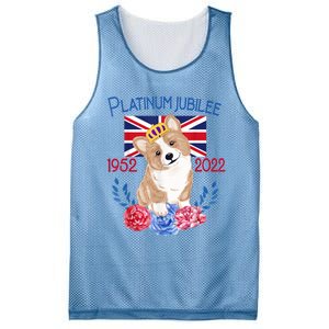 Queen's Platinum Jubilee 2022 British Monarch Queen Corgi Mesh Reversible Basketball Jersey Tank