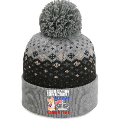 Queens Platinum Jubilee Gift Queen Platinum Jubilee Gift The Baniff Cuffed Pom Beanie