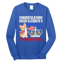 Queens Platinum Jubilee Gift Queen Platinum Jubilee Gift Long Sleeve Shirt