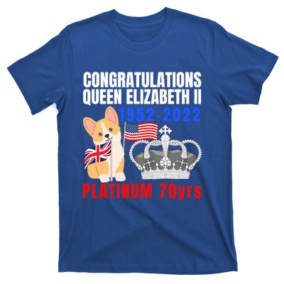 Queens Platinum Jubilee Gift Queen Platinum Jubilee Gift T-Shirt