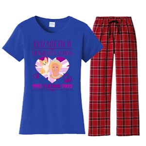 Queens Platinum Jubilee Cool Gift Queen Platinum Jubilee Gift Women's Flannel Pajama Set