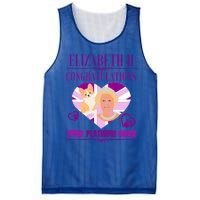 Queens Platinum Jubilee Cool Gift Queen Platinum Jubilee Gift Mesh Reversible Basketball Jersey Tank