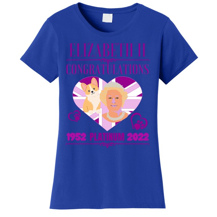 Queens Platinum Jubilee Cool Gift Queen Platinum Jubilee Gift Women's T-Shirt