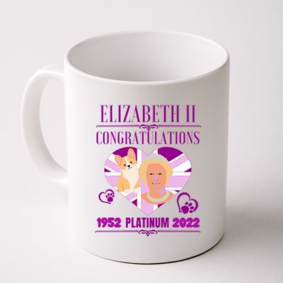 Queens Platinum Jubilee Cool Gift Queen Platinum Jubilee Gift Coffee Mug