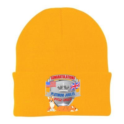 Queens Platinum Jubilee Gift Queen Platinum Jubilee Gift Knit Cap Winter Beanie