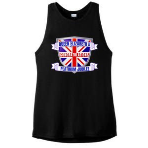 Queens Platinum Jubilee Gift Queen Platinum Jubilee Gift Ladies PosiCharge Tri-Blend Wicking Tank