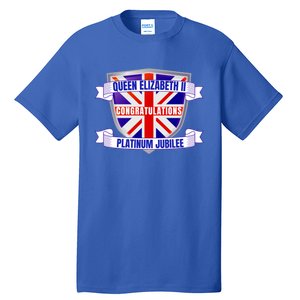 Queens Platinum Jubilee Gift Queen Platinum Jubilee Gift Tall T-Shirt