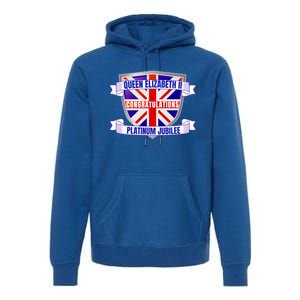 Queens Platinum Jubilee Gift Queen Platinum Jubilee Gift Premium Hoodie